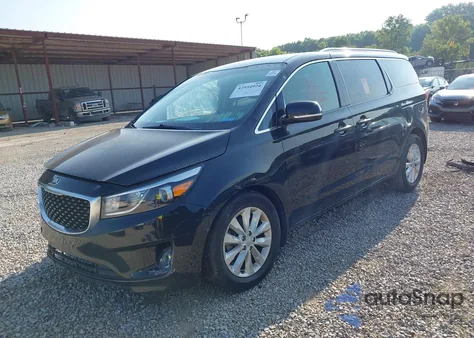 2018 Kia Sedona Ex из США, поврежденный, VIN KNDMC5C15J6395852